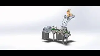 DesignDiVision - Automatic sorting machine - CAD model | Student project