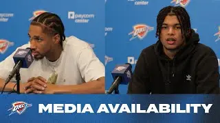 OKC Thunder Full Media Availability | Post Game vs Houston Rockets | Preseason | October 9, 2024