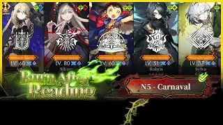Burn After Reading N5 Carnival - Alchemy Stars  (NO 6 STARS)