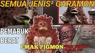 Kaiju mirip landak(bahas semua jenis-jenis kaiju garamon) update