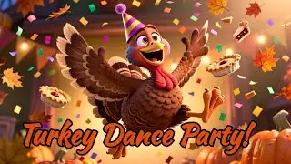Rockin&rsquo; Thanksgiving Song for Kids | Fun Turkey Dance & Gobble Giggle Jam!