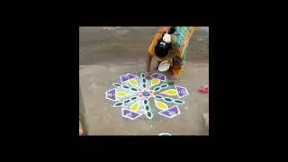 Маргажи колам🪷🪷🪷Влоги Рамья Магеш #trendingreels #kolambyramya #viral #newcollection #indianart