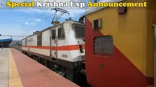 MASSIVE OFFLINK SEALDAH WAP7 | KRISHNA Special Express | Indian Railways