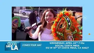Good Day LA Comes your Way Costa Mesa!