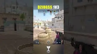Dziugss 1v3 Clutch против Pain Gaming | Чемпионат Азии 2025!🔥#cs2 #gamingshorts