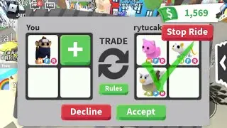 What people trade for Mega Neon Ninja Monkey!!! Adopt Me