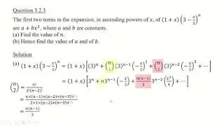 AM C6 - Finding unknown power and coefficients when given first two terms