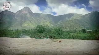 Sin Gaund Mountain and River in Myanmar