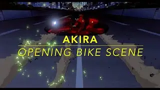 Akira Anime Opening Bike Scene (1988)