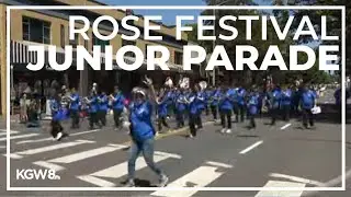 Raw video: Portland Rose Festival Junior Parade