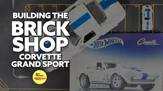 Сборка и обзор модели Mattel Brick Shop: Corvette Grand Sport, спонсируемой Jcar Diecast