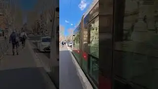 tram 3 direzione Trastevere