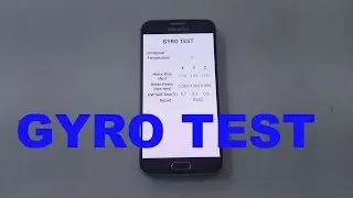 Samsung Galaxy S6 Gyro Scope sensor