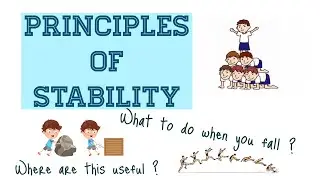 Biomechanics principle | stability principles of biomechanics | 7 principles of stability