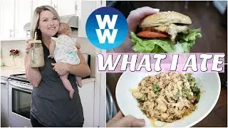 WHAT I EAT IN A DAY ON WEIGHT WATCHERS FREESTYLE | FULL DAY OF EATING