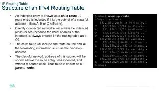 CCNA presentation - SWRE - Module 14  - Routing Concepts