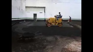 Pavimentação asfáltica em etapas, antes e depois (Foto vídeo)
