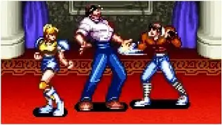 Brawl Brothers - All Bosses (Snes)