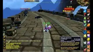 WoW MoP quest - Off the Wall!