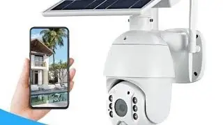 How to setup 4G Intelligent Solar Energy Alert PTZ Camera&nbsp;| unboxing |installation #tech #ptzcamera