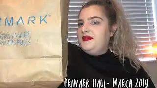 Primark Haul: March 2019! Backpacking/ summer holiday essentials edition!