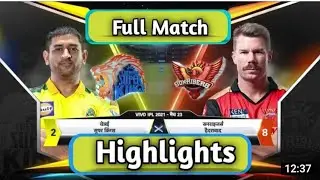 CSK VS SRH 2021 Highlights | IPL Highlights 2021 Today | SRH VS CSK 2021 Highlights | IPL HIGHLIGHTS