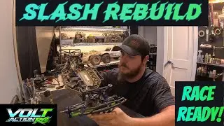 TRAXXAS SLASH 4X4 REBUILD FOR RACE APPLICATIONS!!! LET'S DIVE IN!!!!