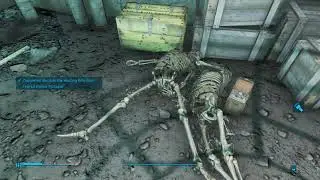 Fallout 4 - Rifle at the Federal Ration Stockpile