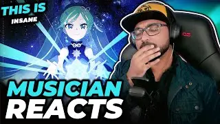 First Time Reacting to Vocaloid - *Luna / Lustrous (ラストラス) feat. Hatsune Miku | Musician Reacts!