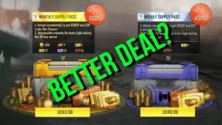 *FIXED* I BOUGHT BOTH MONTHLY AND WEEKLY SUPPLY PASS!! IS IT WORTH IT? Call of Duty Mobile