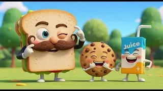 My Sandwich Grew a Mustache | Best Kids Nursery Rhymes and Fun Songs