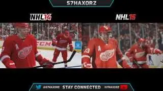 NHL 15 E3 TRAILER GRAPHICS COMPARISON!