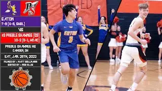 Mason Shrout explodes for 37 points as Preble Shawnee downs Eaton at home! (Full Game Highlights)