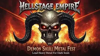 ⚡ Best Music HELLSTAGE EMPIRE 🔥 Demon Skull Metal Fest | Loud Heavy Metal For Dark Souls