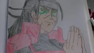 How to Draw HASHIRAMA SENJU SAGE MODE Step by Step | From NARUTO SHIPPUDEN 