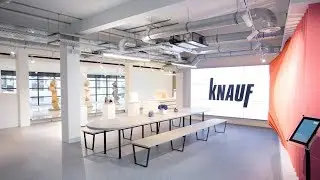 Knauf showcases its building products in new London showroom by Mailen Design
