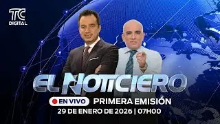 🔴EN VIVO | El Noticiero Primera emisión: 29 de enero 2026