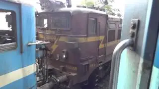 Parallel action and Overtaking a BTPN rake from Khandala