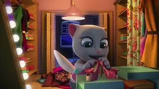 Минимульты Говорящий Том, 26 серия - Что надеть Анджеле?
