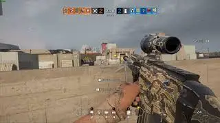 cheaky headhot in Siege