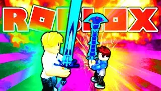 POISON SWORDS, LIGHTING POWERS, AND FIREBALLS in ROBLOX BLADE QUEST!