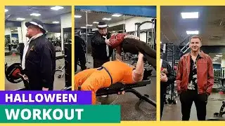 Halloween Workout Special 🎃 | Dragon Ball, The Godfather & Fight Club Collide!