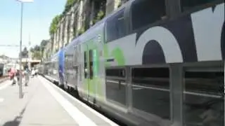 D&eacute;part d'une UM de Z 23500 / Z 24500 en Gare de Vienne
