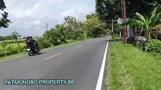 Tanah murah sekali hadap jln raya parang Tritis Bantul Yogyakarta luas 1.103 m² Ld 11 m 