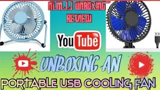 USB PORTABLE COOLING FAN | UNBOXING SUPER MUTE | A QUALITY PRODUCT FOR LAPTOP & DESKTOP | #trending