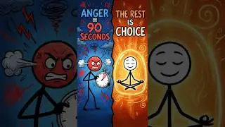 Your Anger Only Lasts 90 Seconds. (The Rest is You) ⏱️#shorts