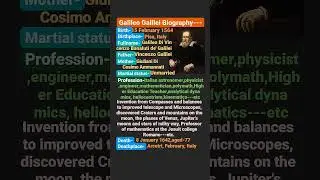 Galileo Galilee
