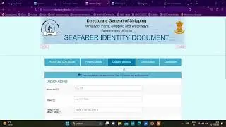 How to apply for B- SID | Biometric Seafarer Identity Document Application Process