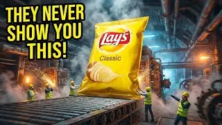 Inside a Lays Chips Factory-They Never Show You This