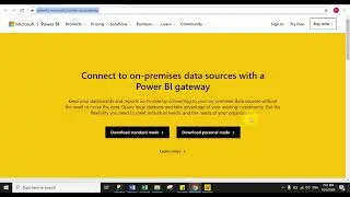 Tutorial- 29   End to End Setup On Premises Gateway Personal mode in Power Bi